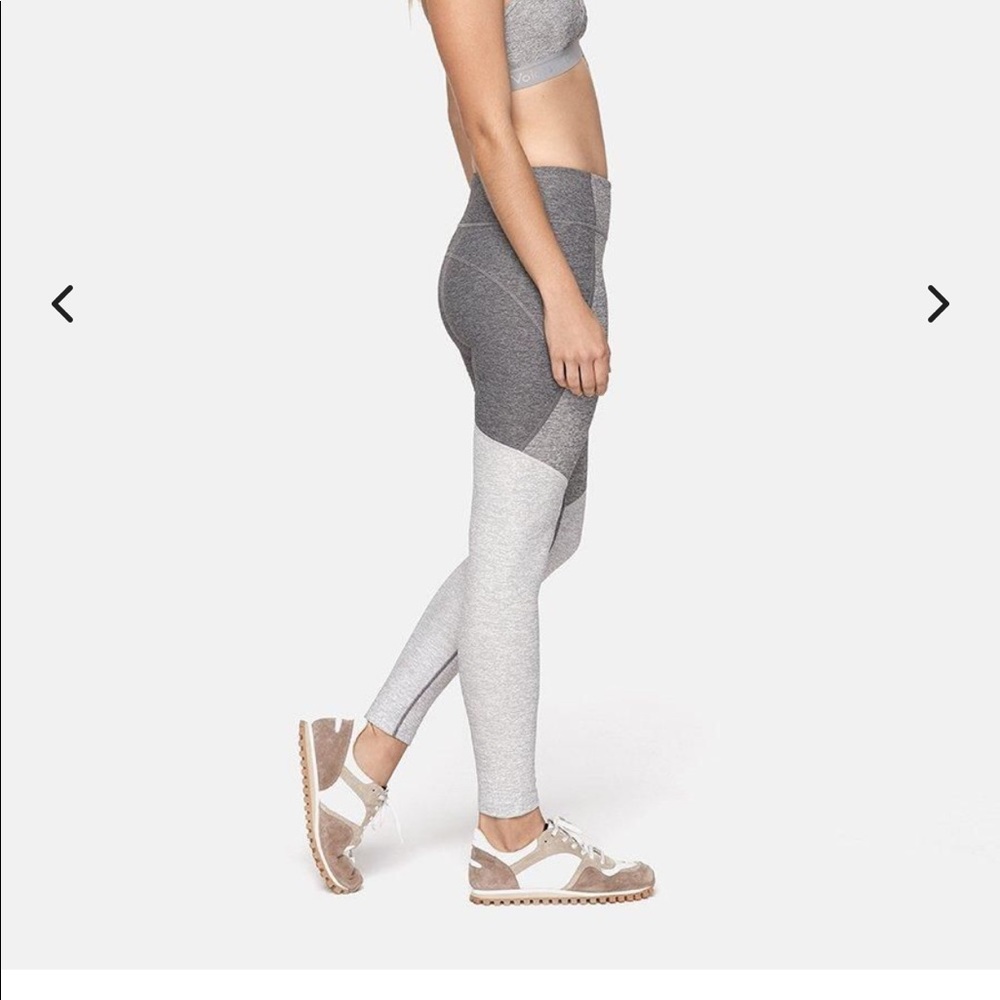 Outdoor voices 7/8 tri-tone leggings new w tags M